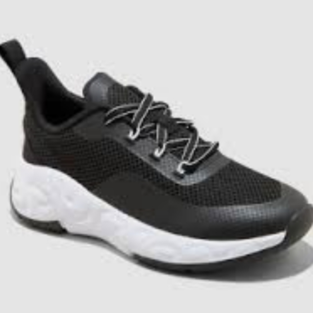 All In Motion Camren Black and White Sneakers